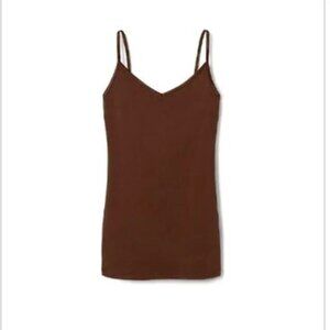 cabi Clothing V-Neck Cami Coffee Bean